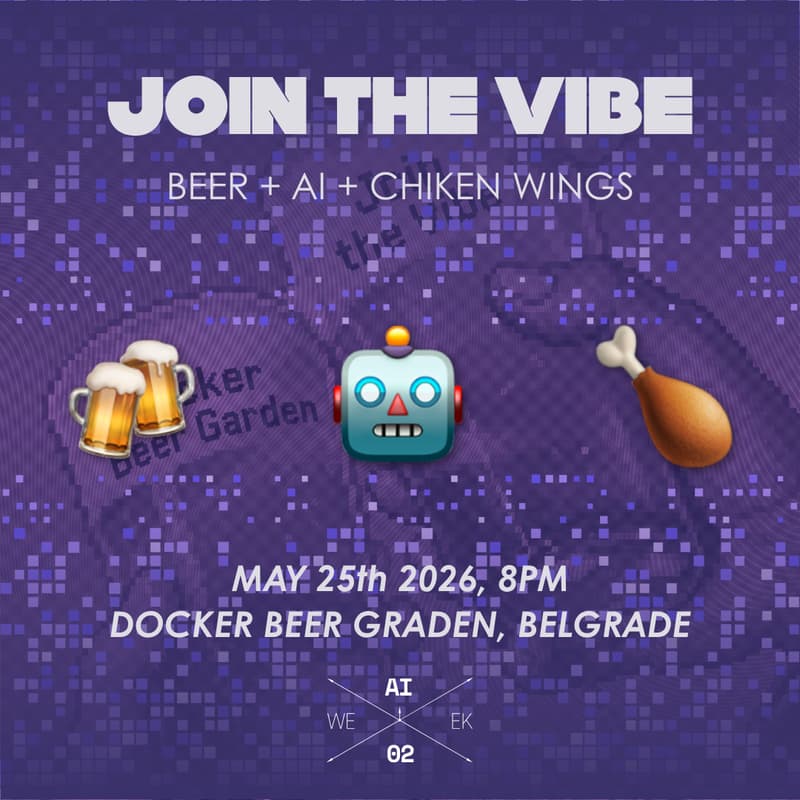 Cover Image for Join The Vibe: Beer, AI & Chicken Wings