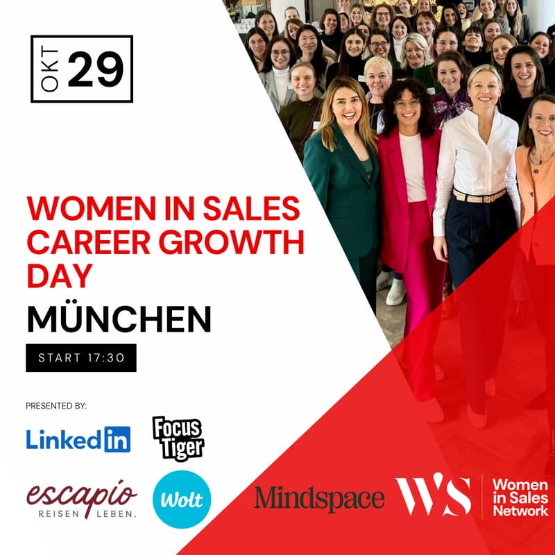 Cover Image for Women in Sales Career Growth Day - München