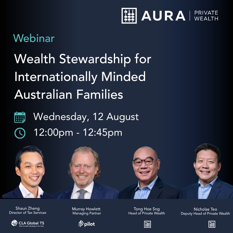 Cover Image for Wealth Stewardship for Internationally Minded Australian Families