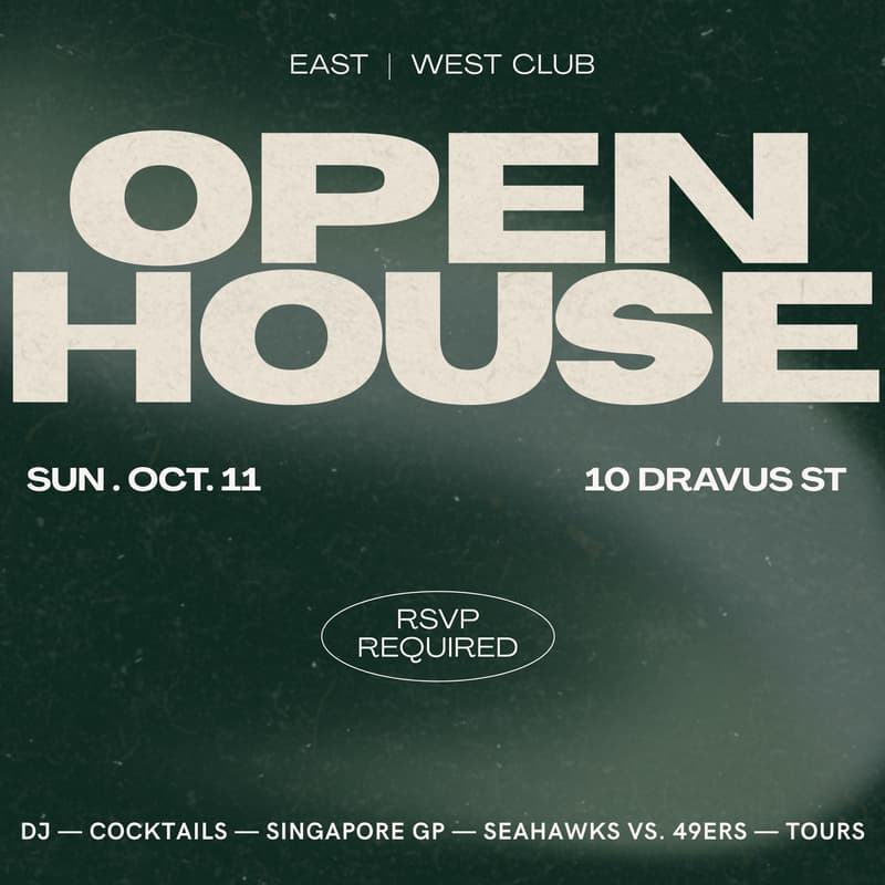 Cover Image for Open House at East | West Club