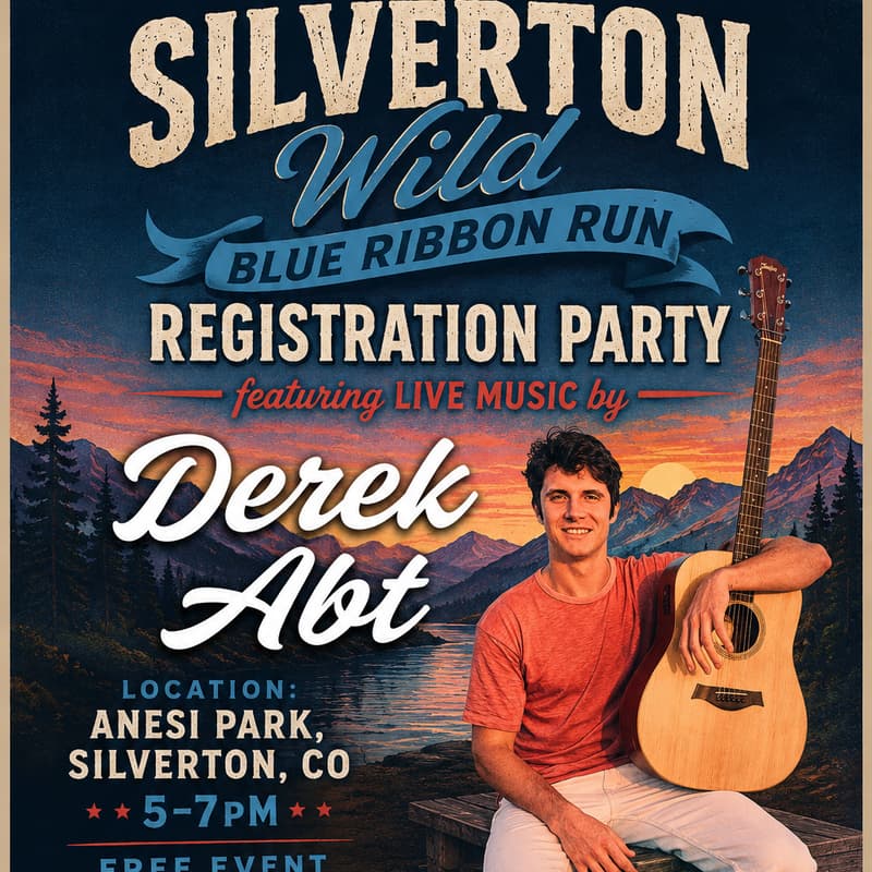 Cover Image for Wild Blue Ribbon Registration Party Featuring Live Music by Derek Abt