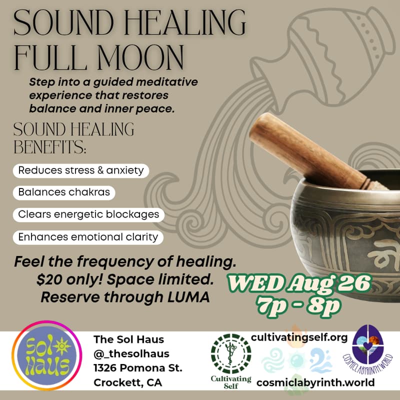Cover Image for Full Moon Sound Healing