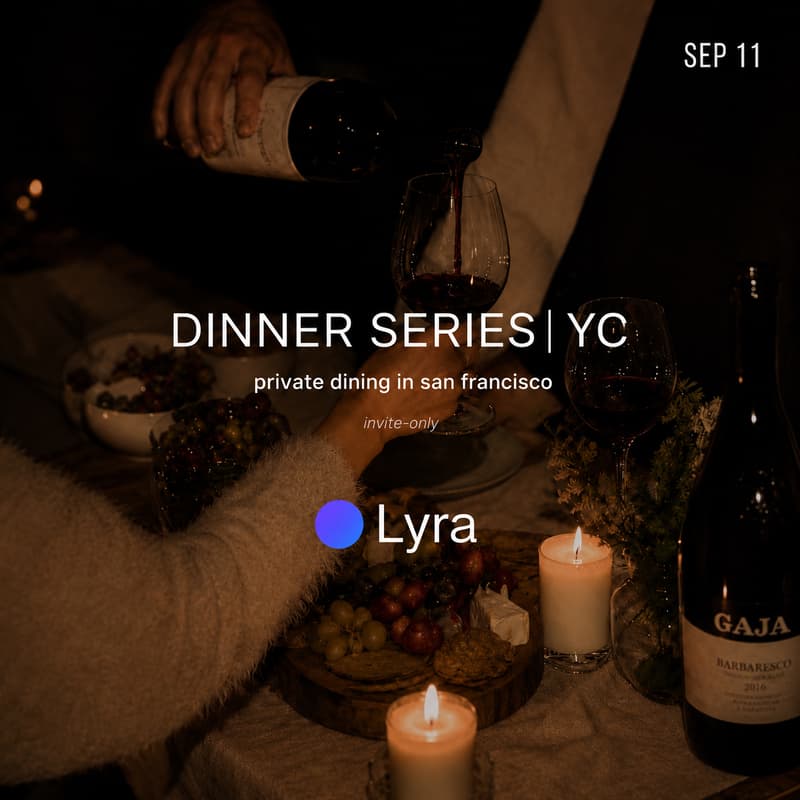 Cover Image for Cocktails with Lyra | YC Demo Day Afterparty