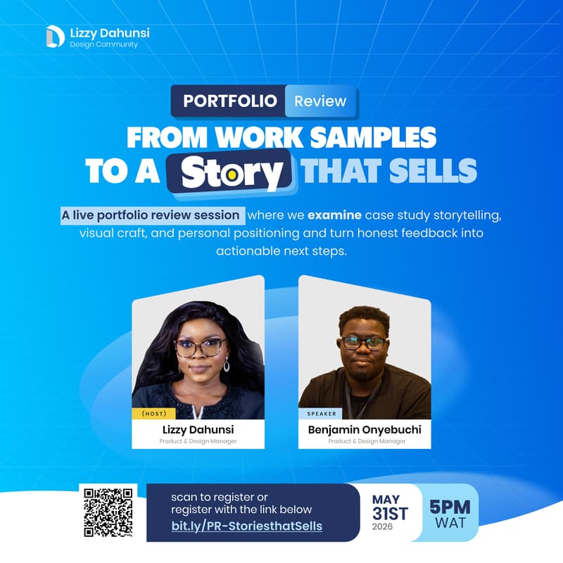Cover Image for Portfolio Review: From Work Samples to a Story That Sells