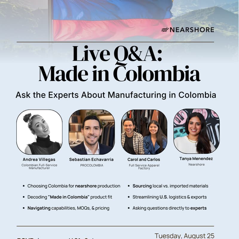 Cover Image for Made in Colombia: Ask the Experts About Manufacturing in Colombia