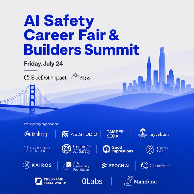 Cover Image for Part 2: AI Safety Career Fair & Builders Summit