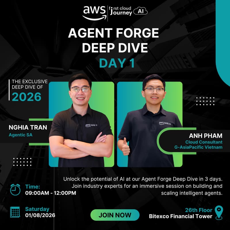 Cover Image for Agent Forge - Deepdive Day 1