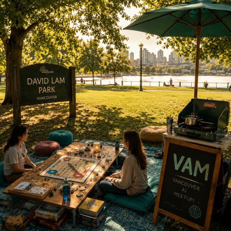 Cover Image for 🎒🤖 VAM Back-to-School AI Hang @ David Lam Park