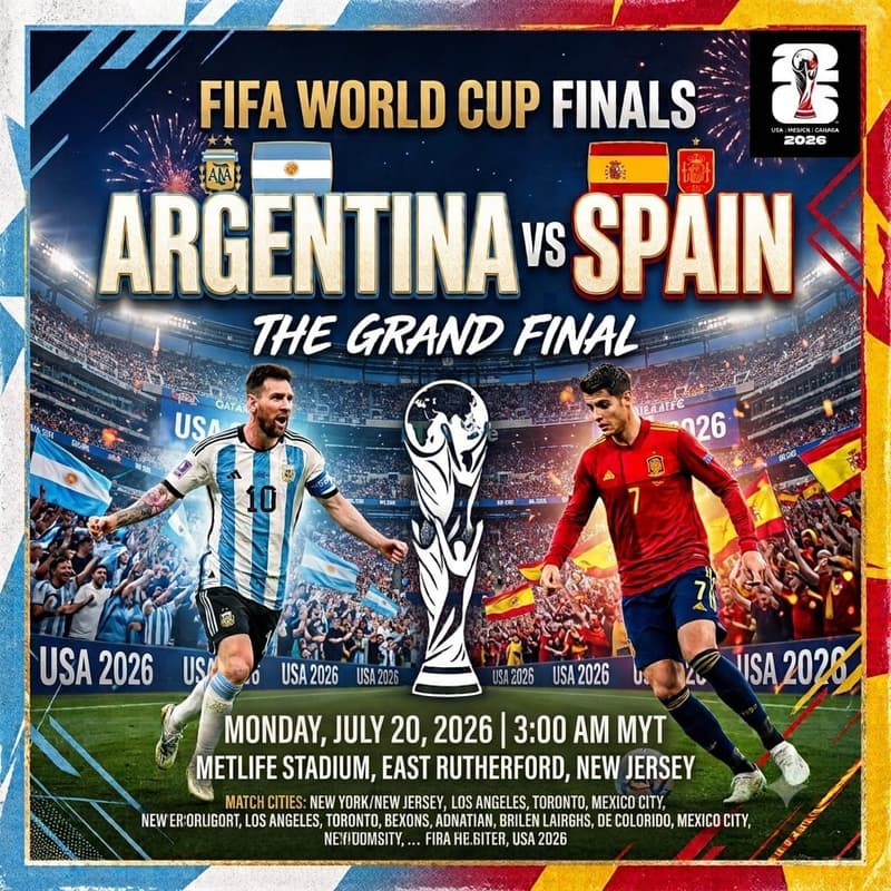 Cover Image for Watch the FIFA World Cup Final in Kuala Lumpur