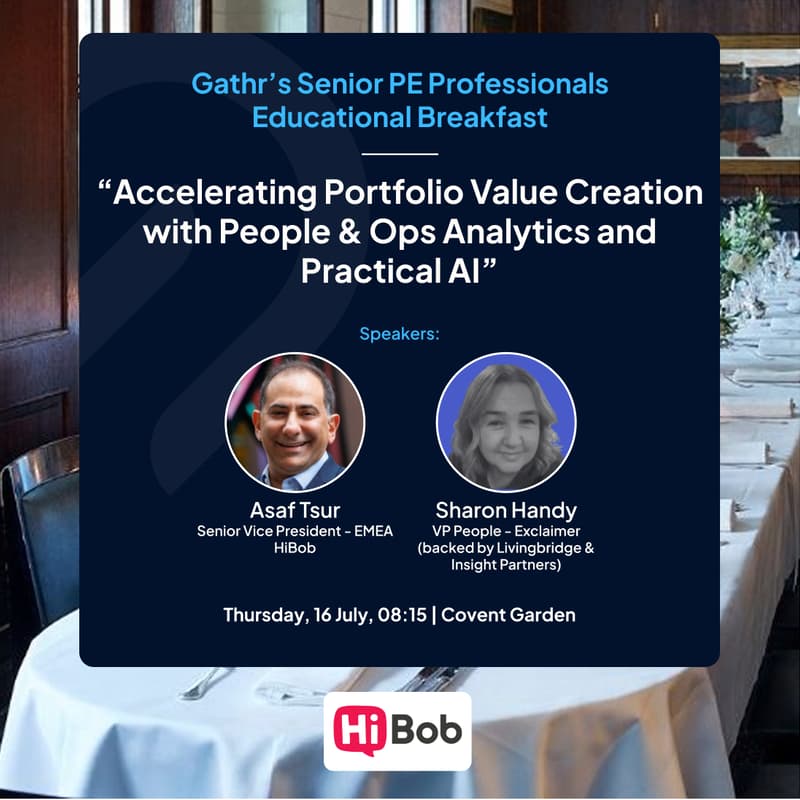 Cover Image for Senior PE Breakfast: Accelerating Portfolio Value Creation with People & Ops Analytics and Practical AI