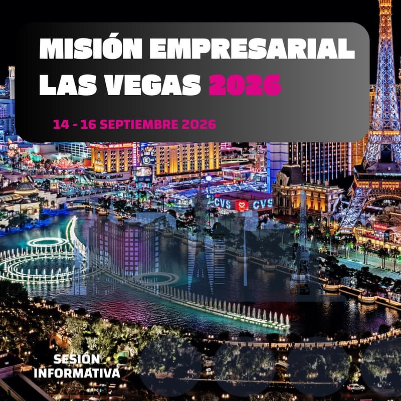 Cover Image for Sesión Informativa: Misión Empresarial Las Vegas 2026