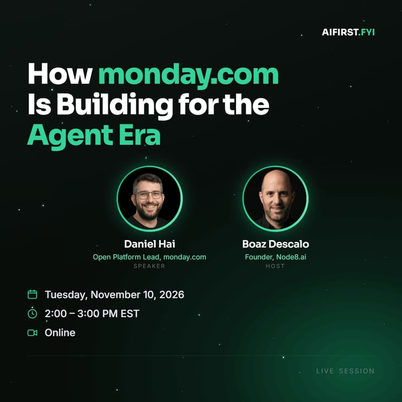 Cover Image for How Monday.com Is Building for the Agent Era
