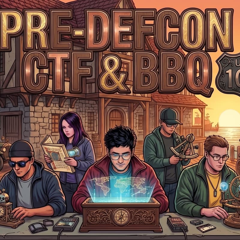Cover Image for [San Francisco, CA] - 2026-06-26 - Pacific Hackers PRE-DEFCON CTF & BBQ - Part 1