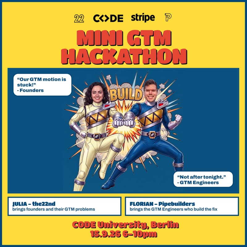 Cover Image for Mini GTM Hackathon