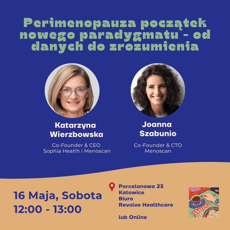Cover Image for Webinar: "Perimenopauza początek nowego paradygmatu - od danych do zrozumienia"