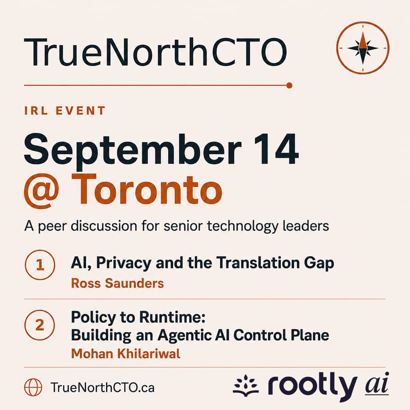 Cover Image for September 2026 TrueNorthCTO @ Rootly (Toronto)