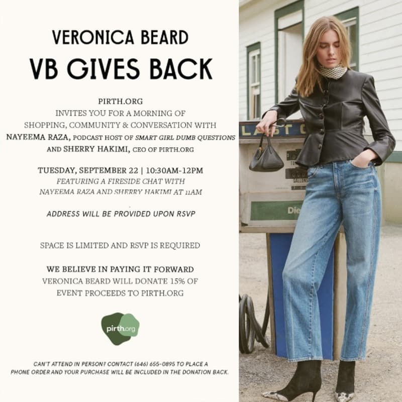 Cover Image for Veronica Beard x Pirth.org: Fireside Chat ft. Nayeema Raza