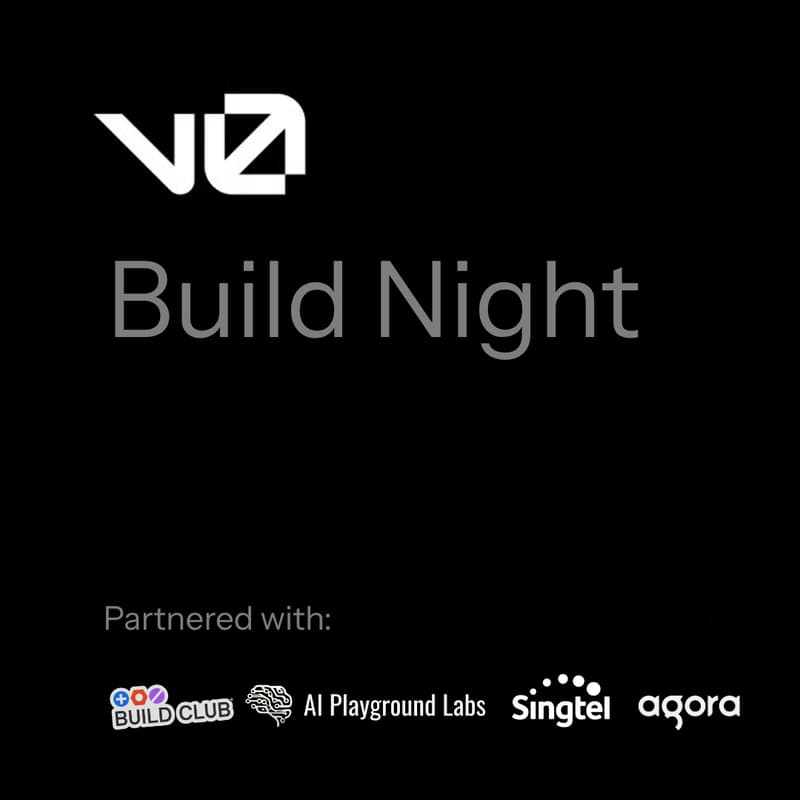 Cover Image for Build with v0: Singapore Build Night ⚡