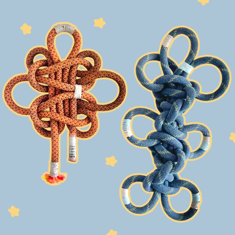 Cover Image for Reclaimed Wall Art: Making Big Knots With Recycled Rope with Sitoë Thiam