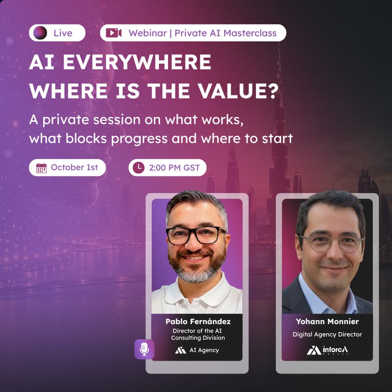 Cover Image for AI everywhere. Where is the value? | Private AI Masterclass
