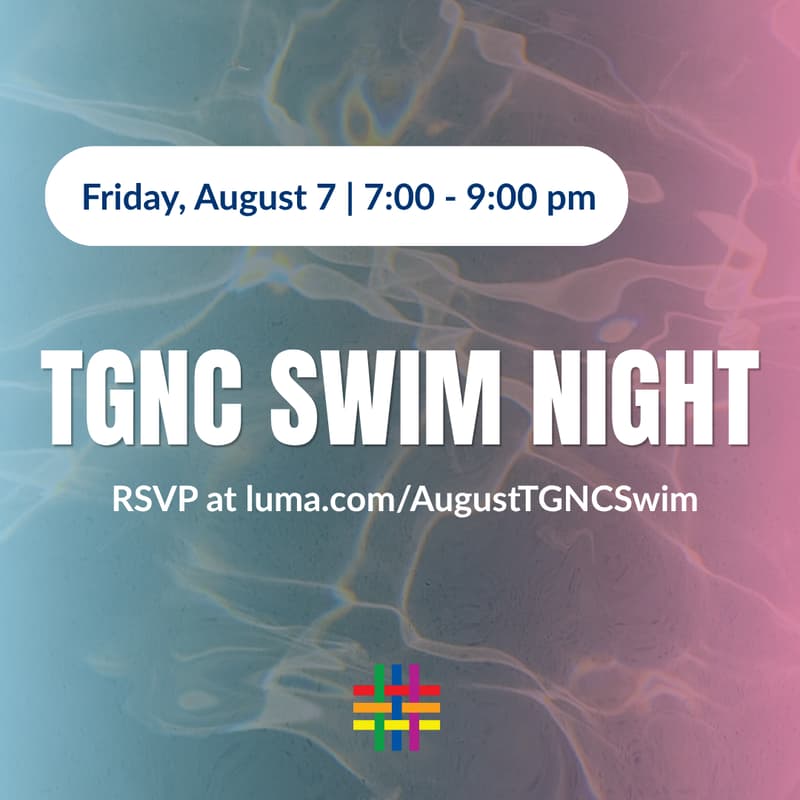 Cover Image for August TGNC Swim Night