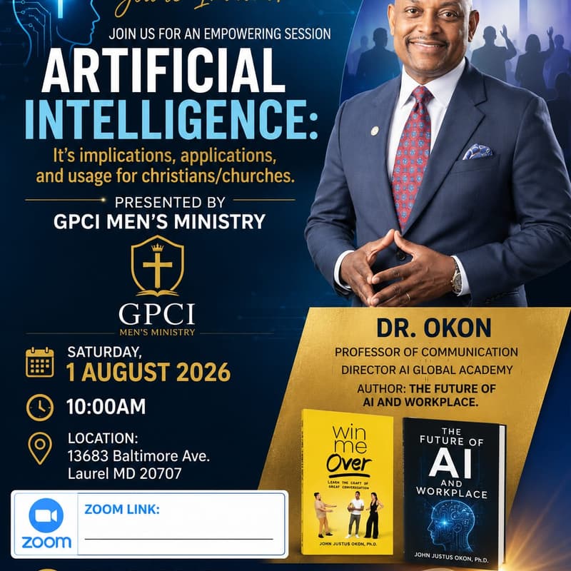 Cover Image for Artificial Intelligence: It’s Implications & Applications For Christians/Churches.