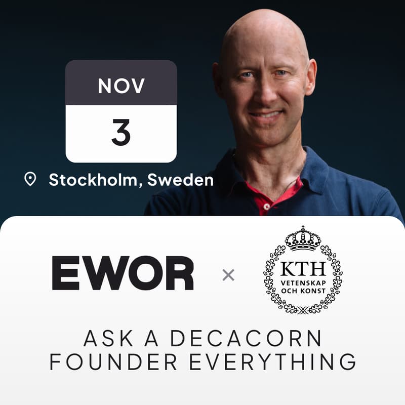 Cover Image for Ask a decacorn founder everything - w/ Petter Made (Co-Founder @SumUp, Partner @EWOR)