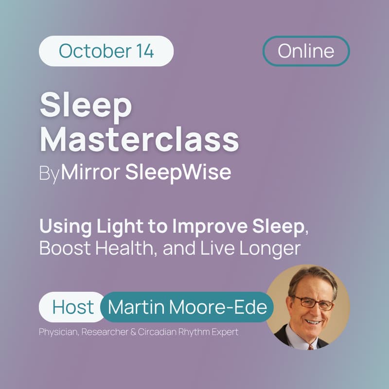Cover Image for Sleep Masterclass | Using Light to Improve Sleep, Boost Health, and Live Longer