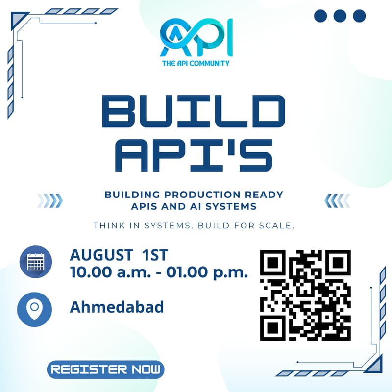 Cover Image for Build Faster with API's