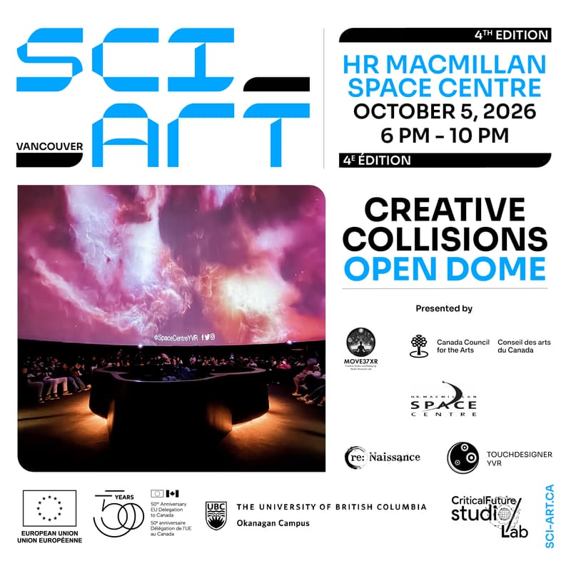Cover Image for SCI_ART Creative Collisions Open Dome