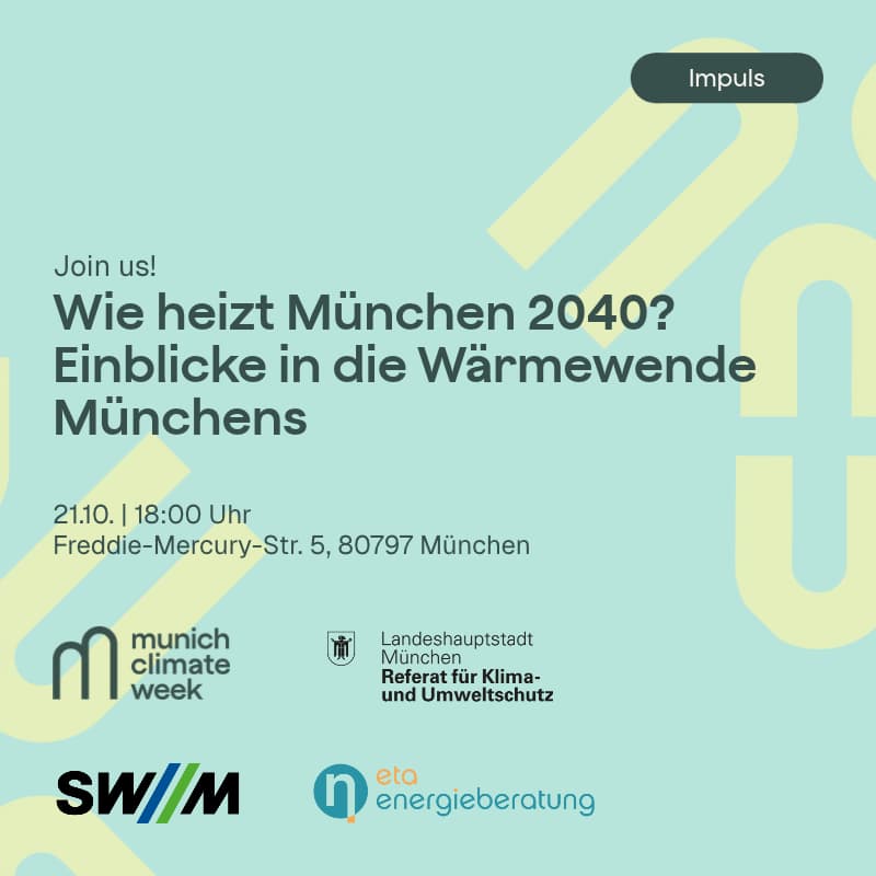 Cover Image for Wie heizt München 2040? Einblicke in die Wärmewende Münchens