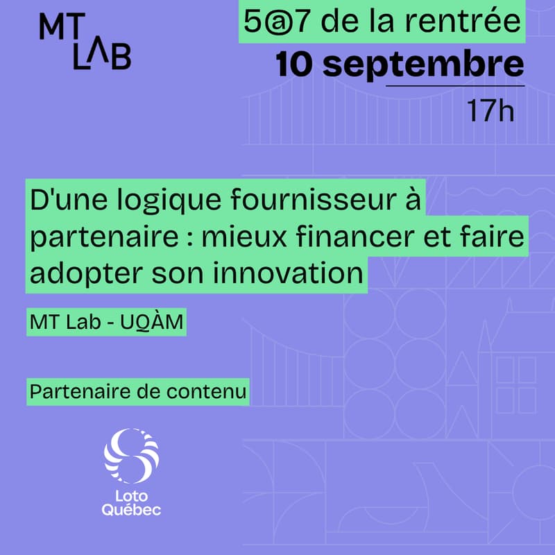 Cover Image for Mieux financer et faire adopter son innovation