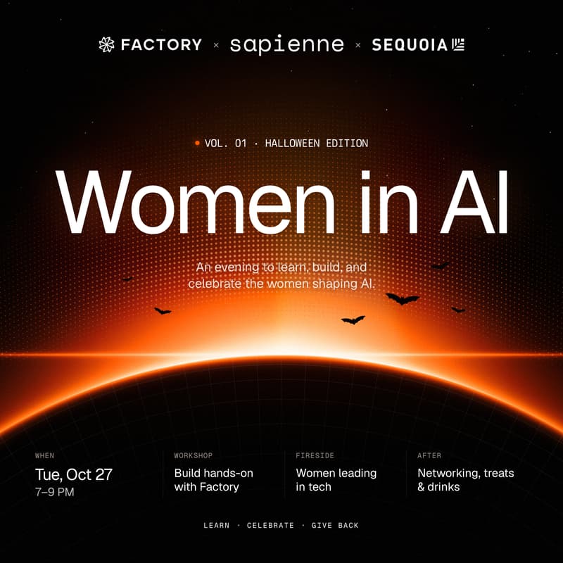 Cover Image for Women in AI | Factory x Sapienne x Sequoia