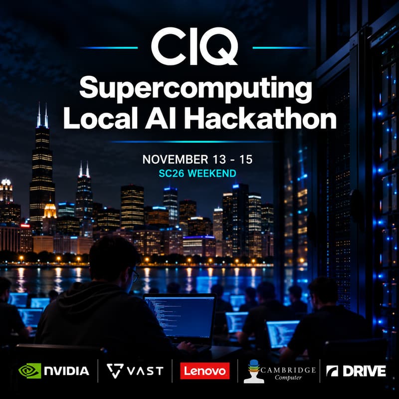 Cover Image for CIQ Supercomputing Local AI Hackathon