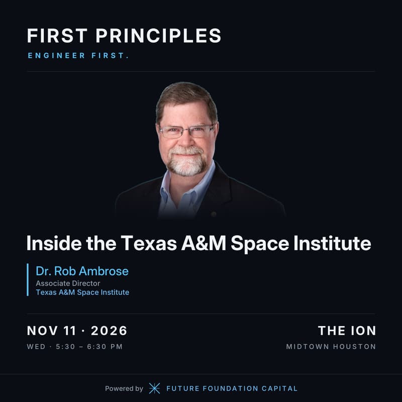 Cover Image for First Principles: Inside the Texas A&M Space Institute