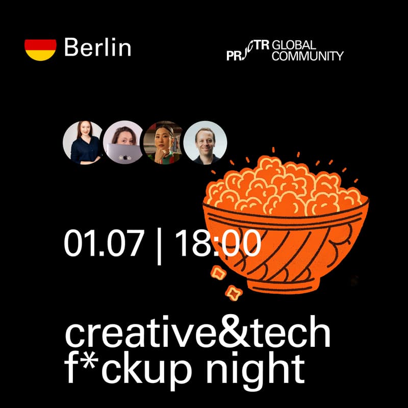 Cover Image for Berlin. Creative&Tech F*ckup Night
