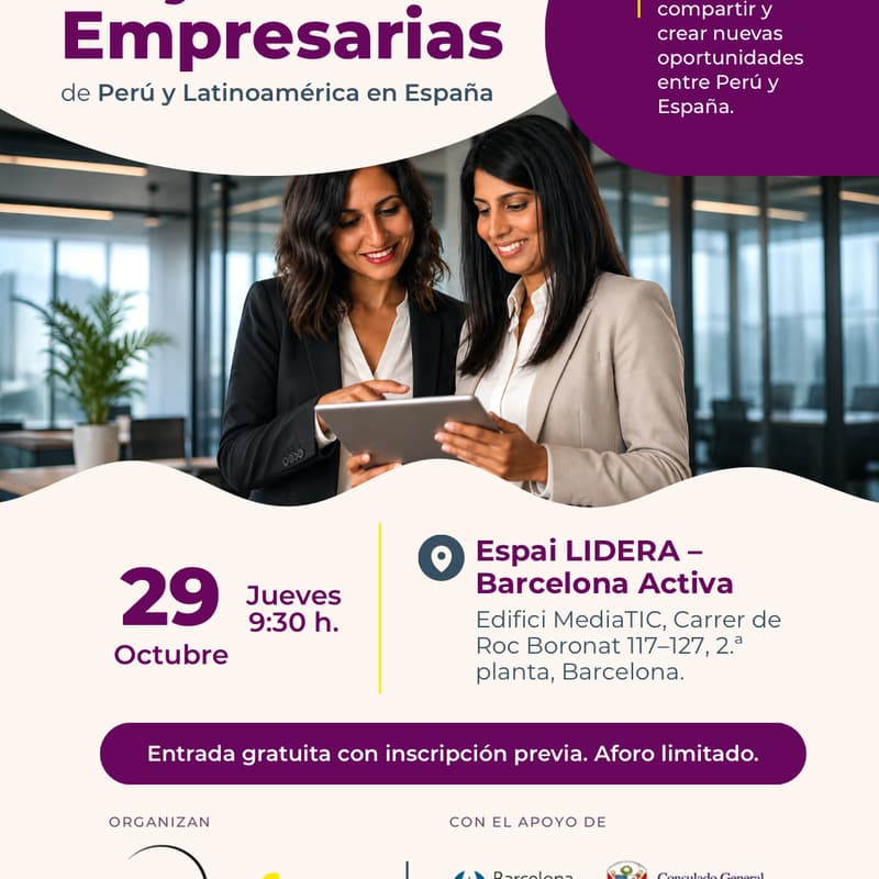 Cover Image for Mujeres Empresarias de Perú y Latinoamérica en España