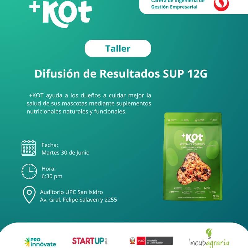 Cover Image for +Kot Difusión de Resultados 12G