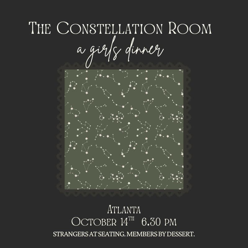 Cover Image for The Constellation Room: A Girls Dinner