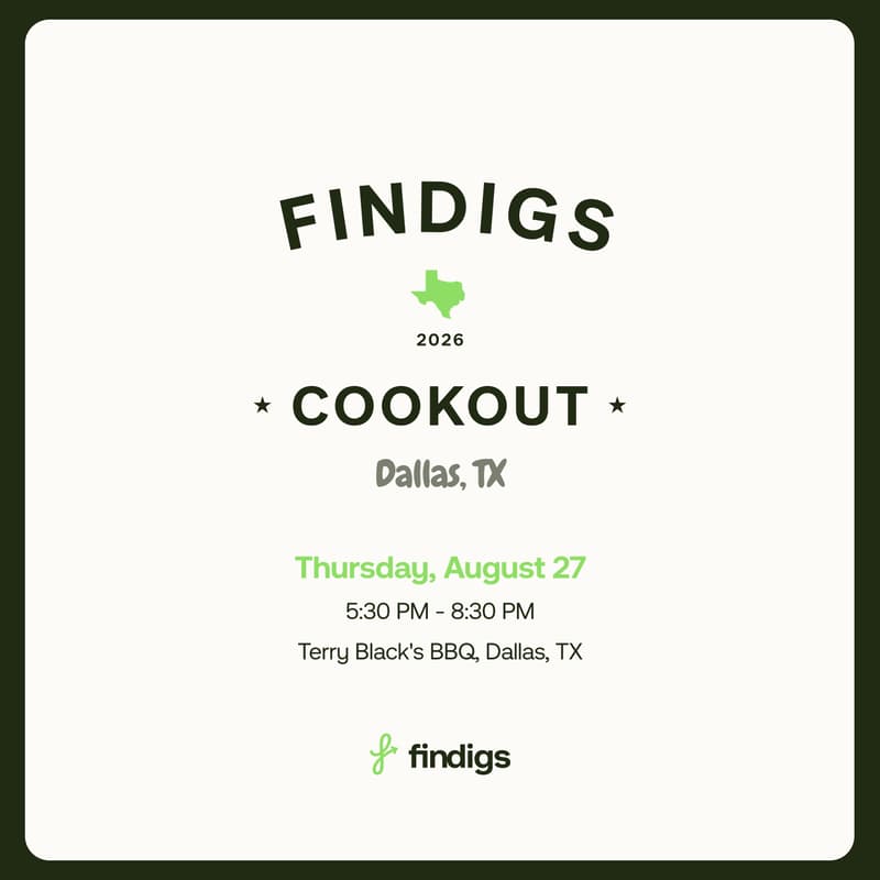Cover Image for Findigs Cookout: Dallas