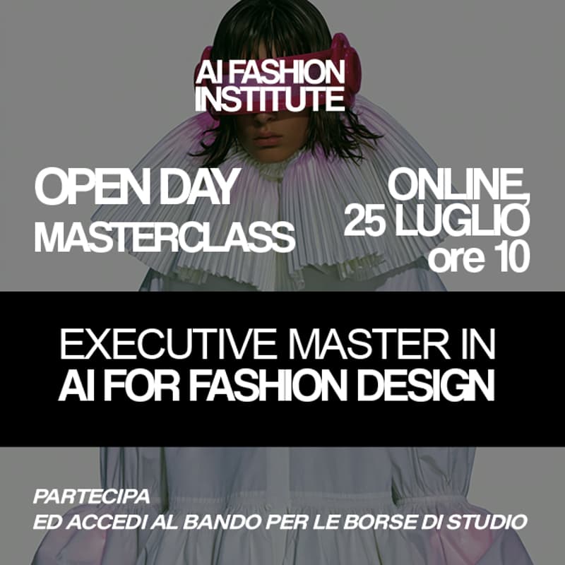 Cover Image for AI FASHION INSTITUTE ★ VIRTUAL OPEN DAY ★ AI FASHION DESIGN MASTER #1