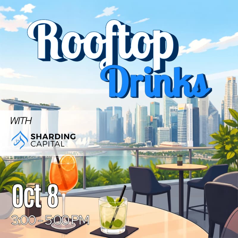 Cover Image for Rooftop Drinks with Sharding Capital