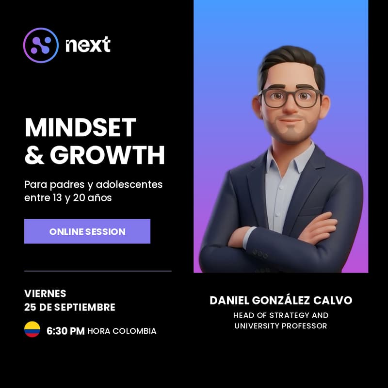 Cover Image for 🧠 Hackea tu mente para crecer: Sesión Exclusiva de Mindset y Growth