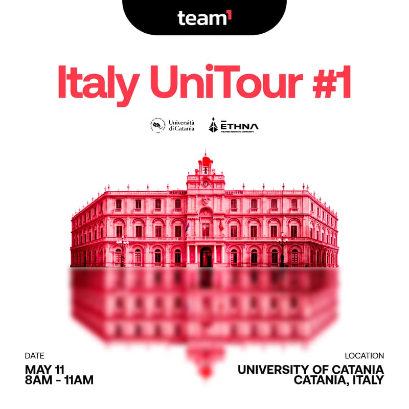 Cover Image for Team1 Italy Uni Tour #1 - UniCat