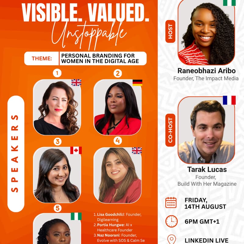 Cover Image for VISIBLE. VALUED. UNSTOPPABLE. Personal Branding for Women in the Digital Age