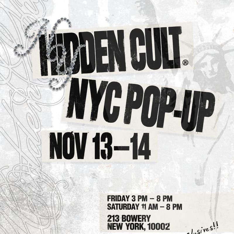 Cover Image for HIDDEN CULT® NYC POP-UP🗽