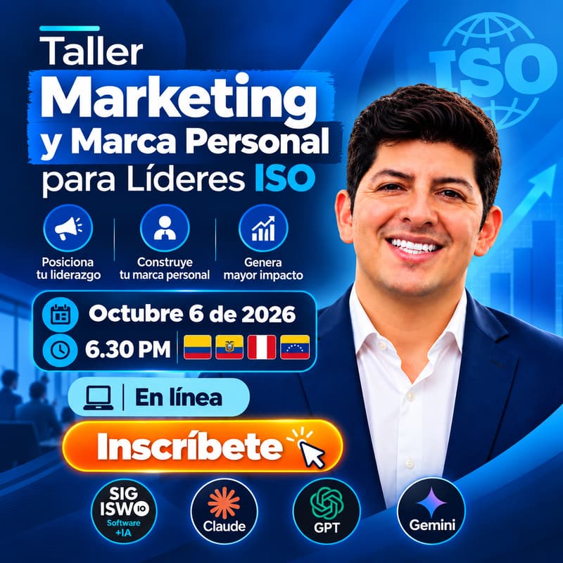 Cover Image for Marca Personal y Marketing para Líderes ISO