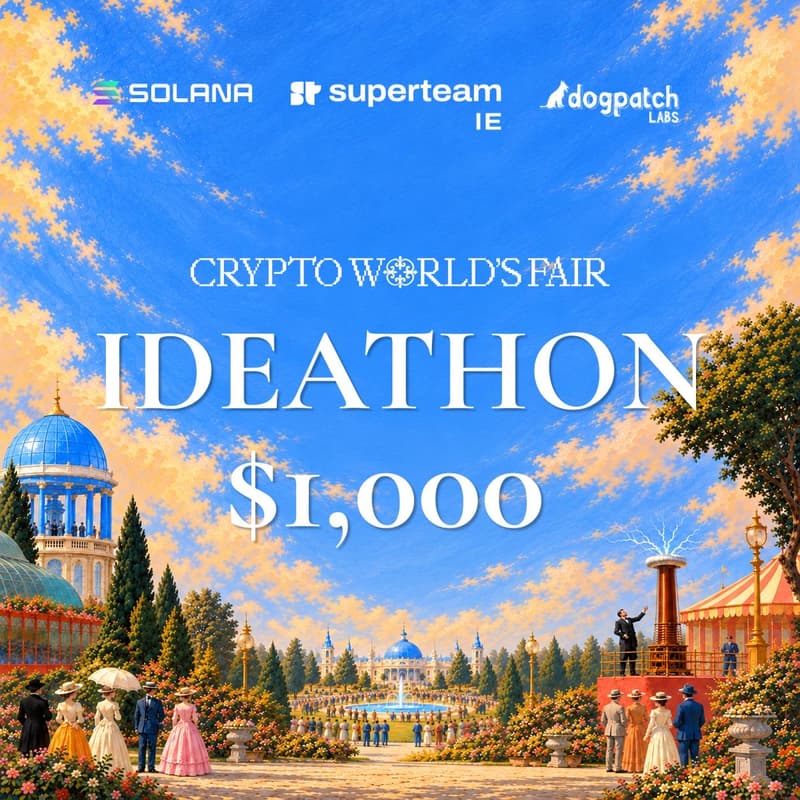 Cover Image for IDEATHON | 1K IN PRIZES 💰 | Dogpatch Labs —hosted by Superteam IE