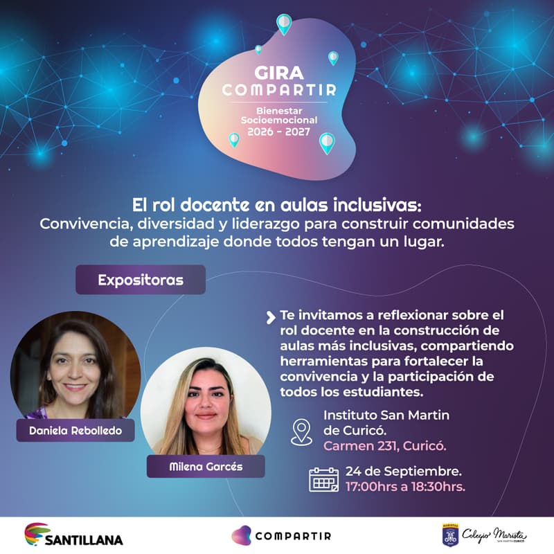 Cover Image for El rol docente en aulas inclusivas: Convivencia y liderazgo para construir comunidades de aprendizaje inclusivas.