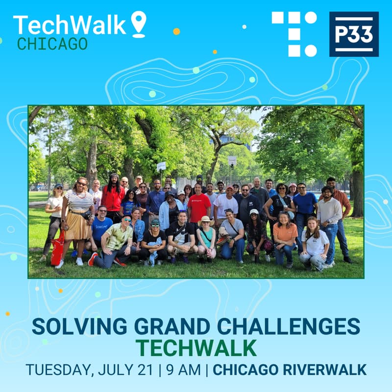 Cover Image for Solving Grand Challenges TechWalk | Chicago, 7/21